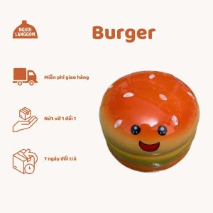 Lợn đất heo đất ống heo tiết kiệm decor - Burger - Bát Tràng