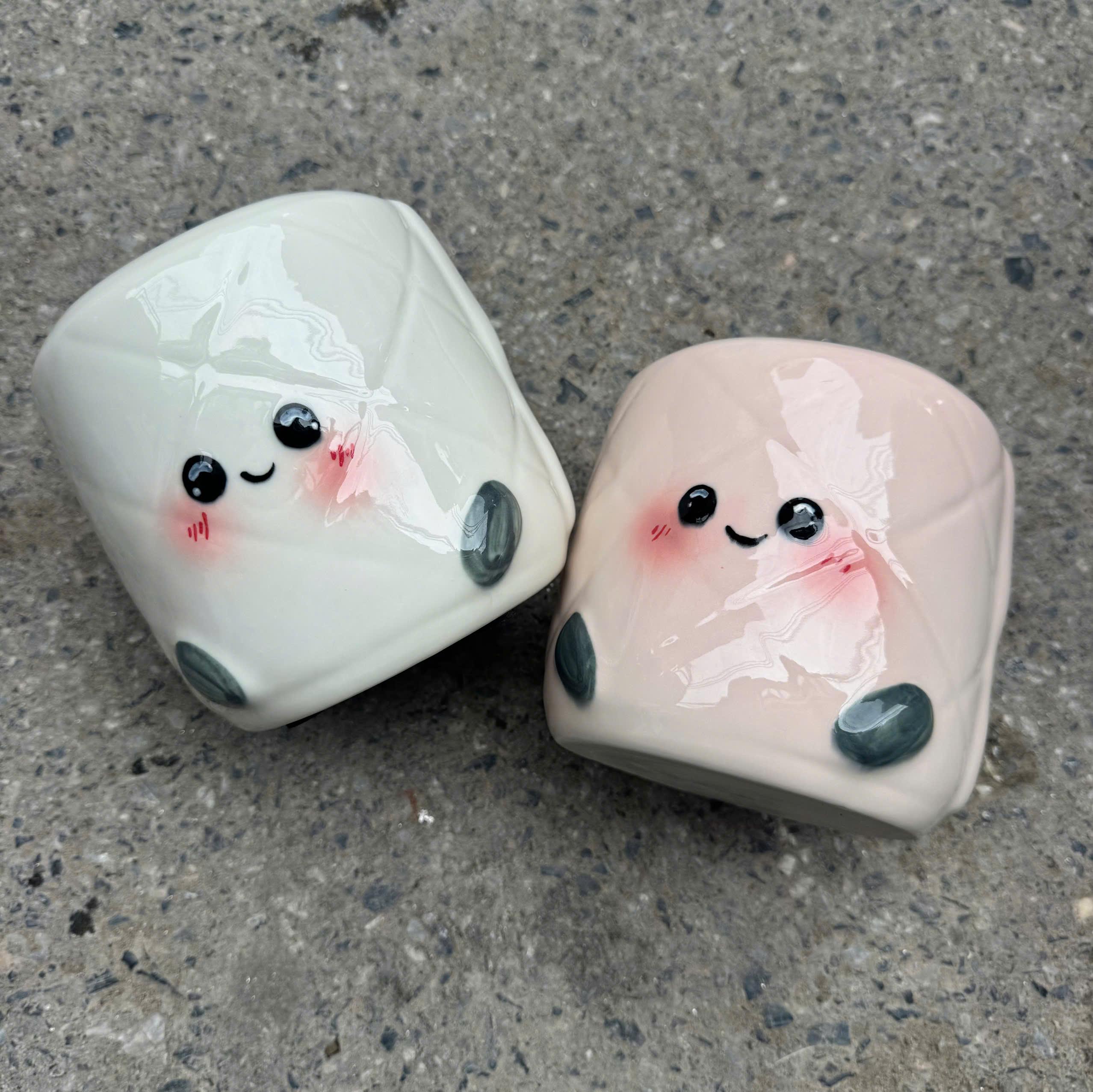 Lợn đất heo đất ống heo tiết kiệm decor - Cuộn giấy vệ sinh - Bát Tràng - Ảnh 6